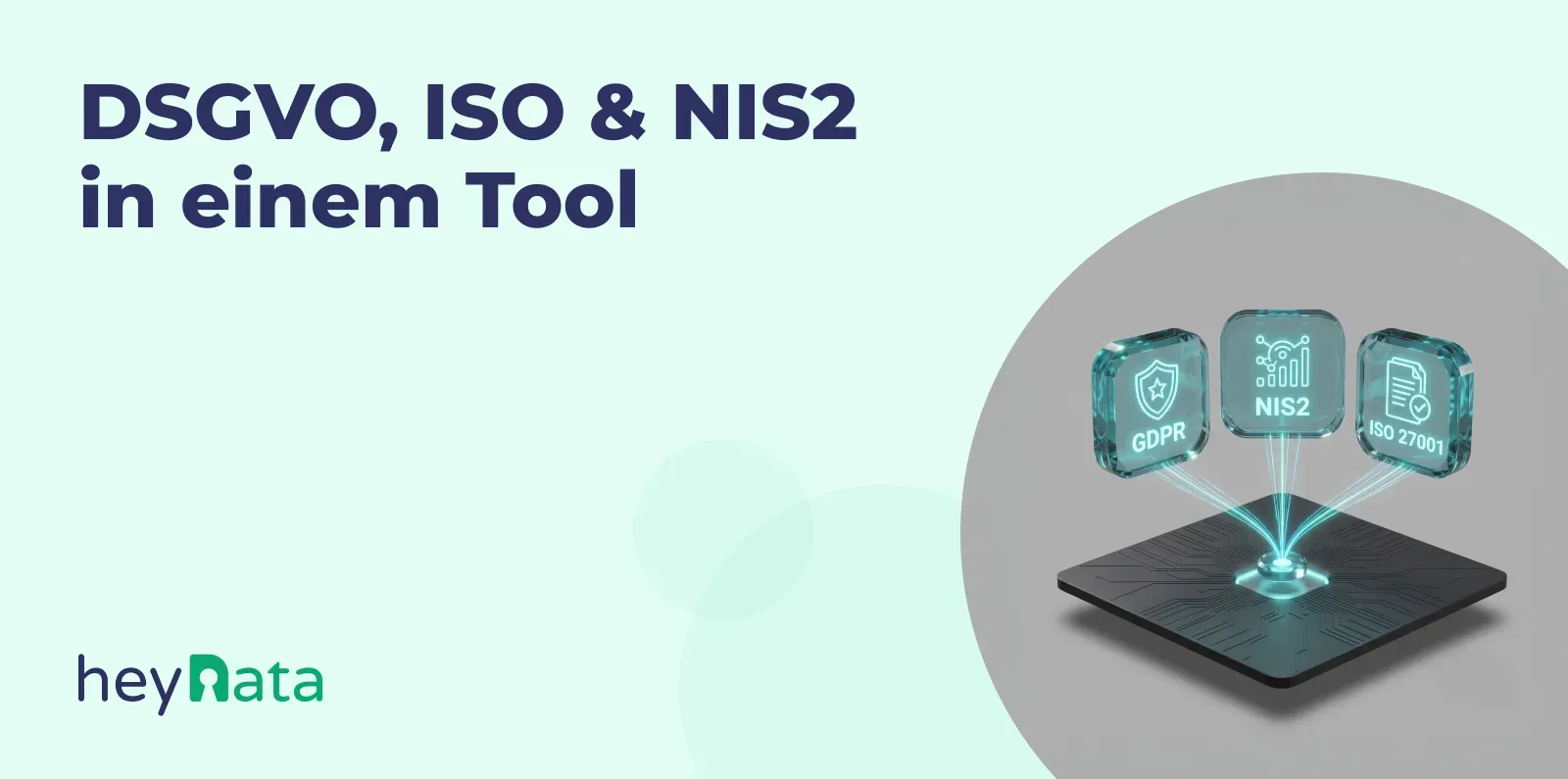 DSGVO, ISO & NIS2 in einem Tool DSGVO, ISO & NIS2 in einem Tool