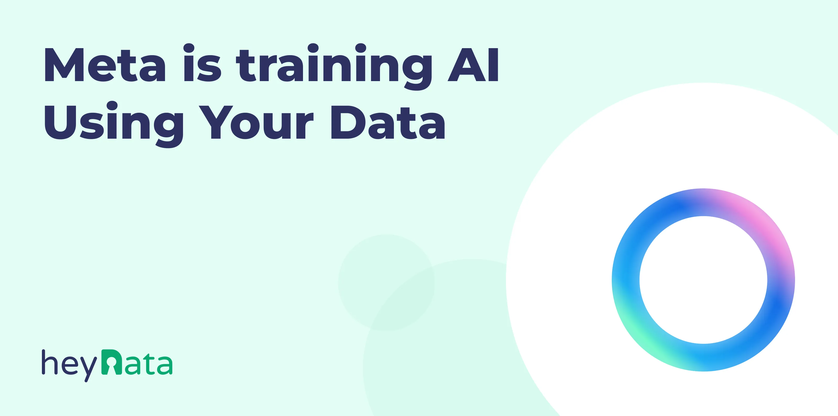 Meta is training AI using your data