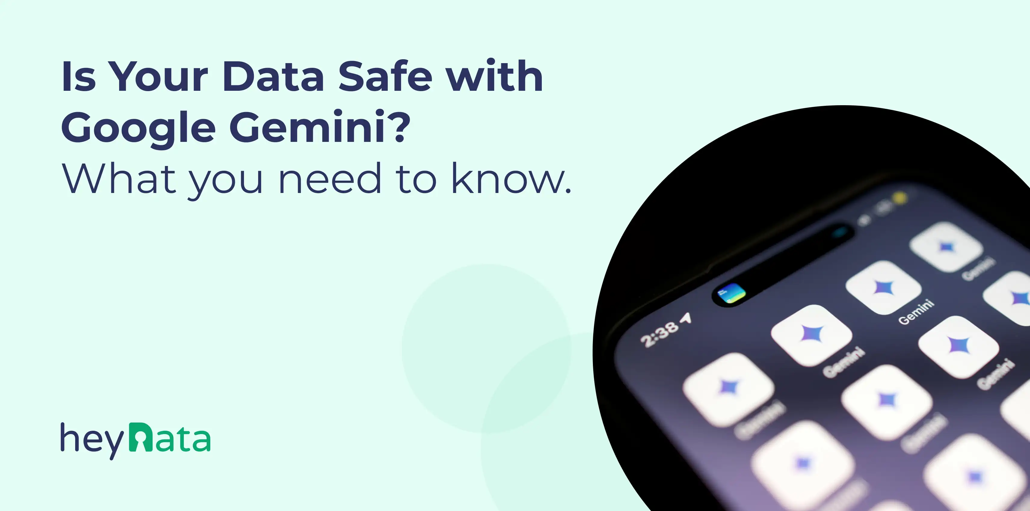 Is your data safe with google gemini?