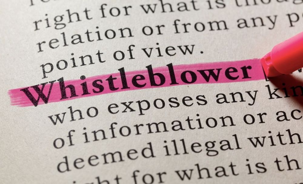 Die EU Whistleblowing Richtlinie